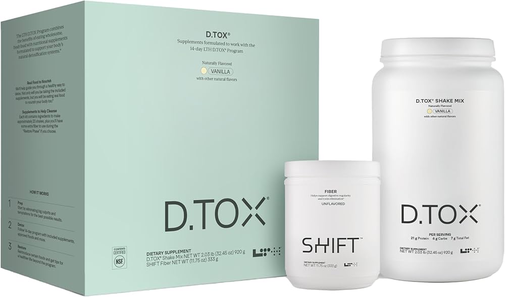 Amazon.com: LTH D.TOX Program Kit - Trusted by Life Time Members