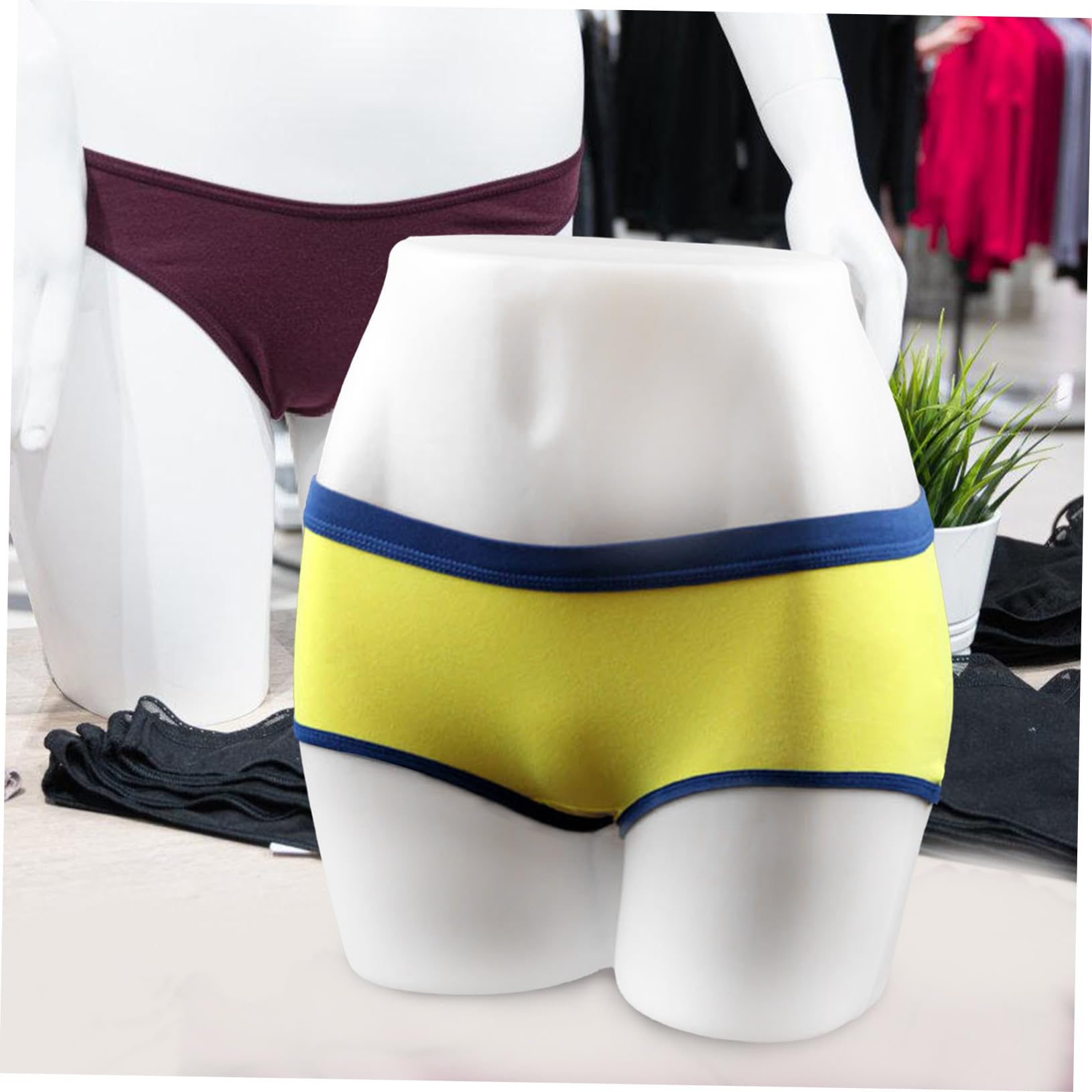 TOPBATHY Mannequin de Hanches Féminines Forme Complète Bas Corps Fesses Modèle Présentoir sous-vêtements Accessoire Vitrine Mannequin Lingerie