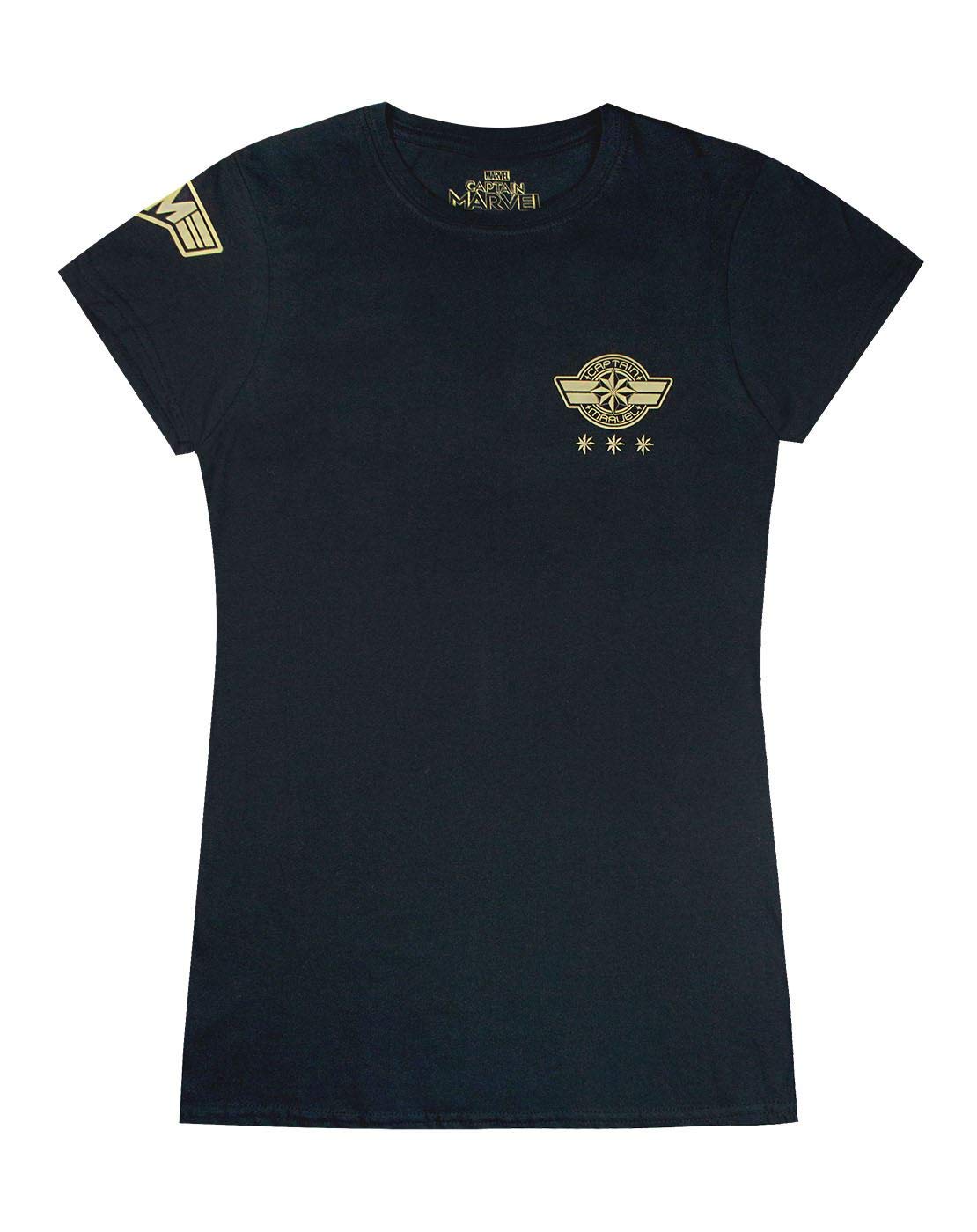 Marvel Women's Black Short Sleeved T-Shirt | | Official Merch Small