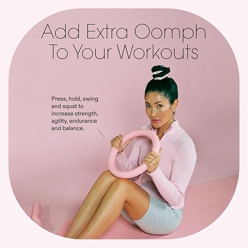 Miniatura 4 de Bala Anillo de potencia, como se ve en Shark Tank, pesas rusas, yoga, danza, pilates, barras, entrenamiento de fuerza, 10 libras cada uno