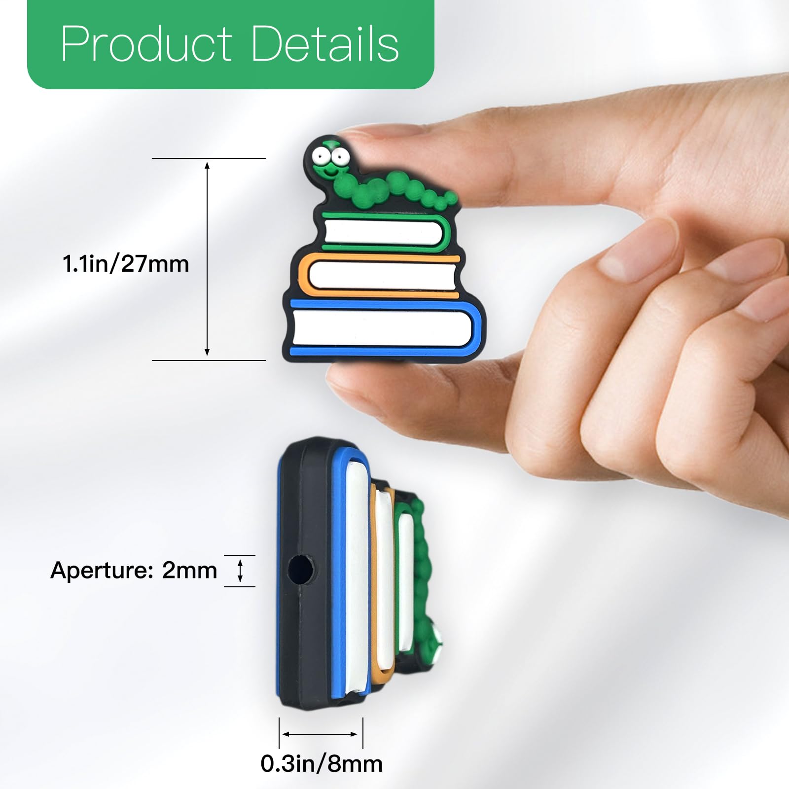 Perles Focales En Silicone Pour Stylos Personnages, Mots Amusants