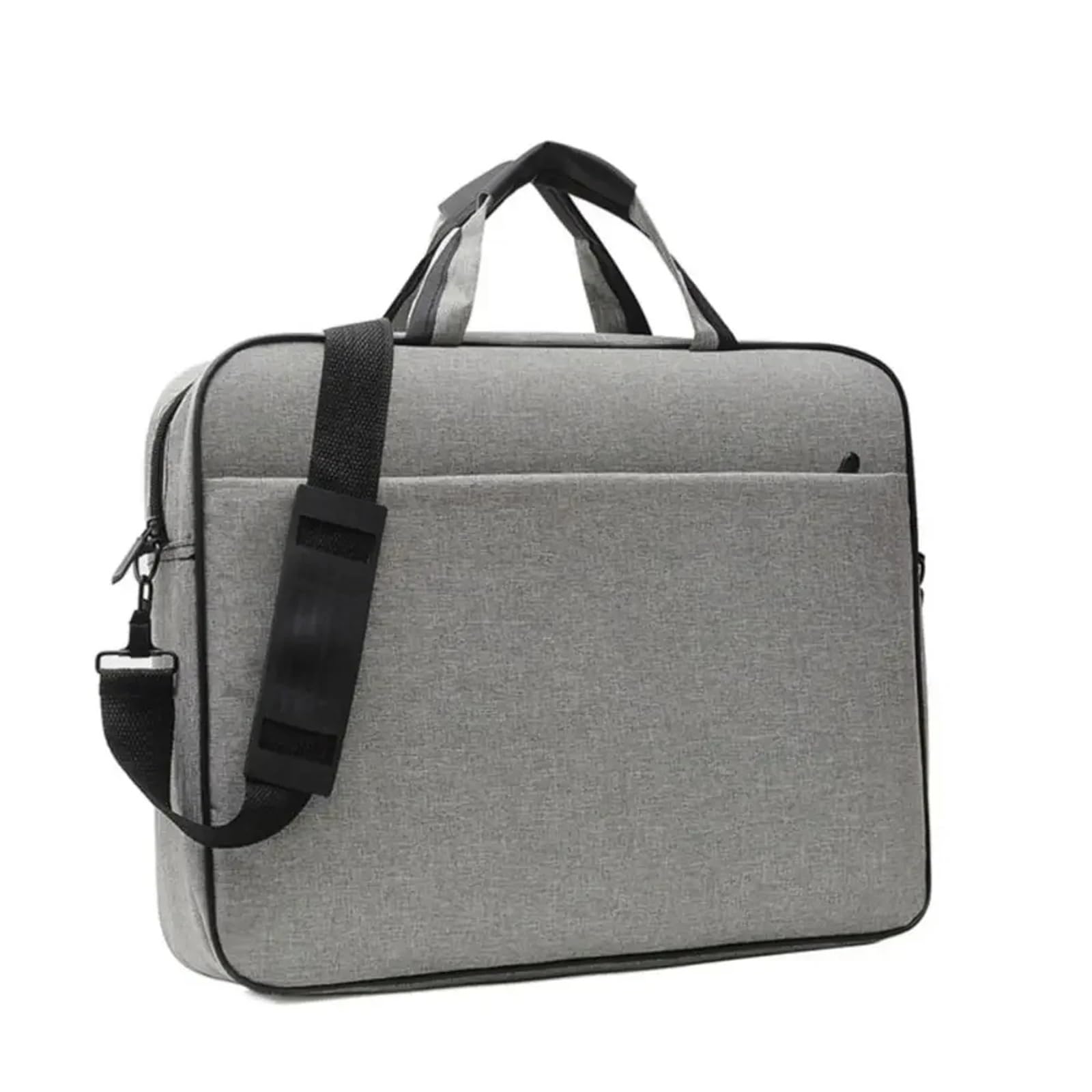 Borsa for laptop for computer protettiva antiurto for 15.6 17 pollici con tracolla per Computer Compatibile(Grey,17 inch)