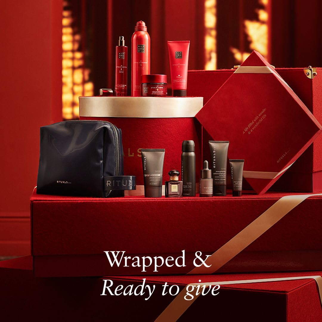 Rituals Homme Set Regalo Grande, Cuidado Facial Corporal y Cabello