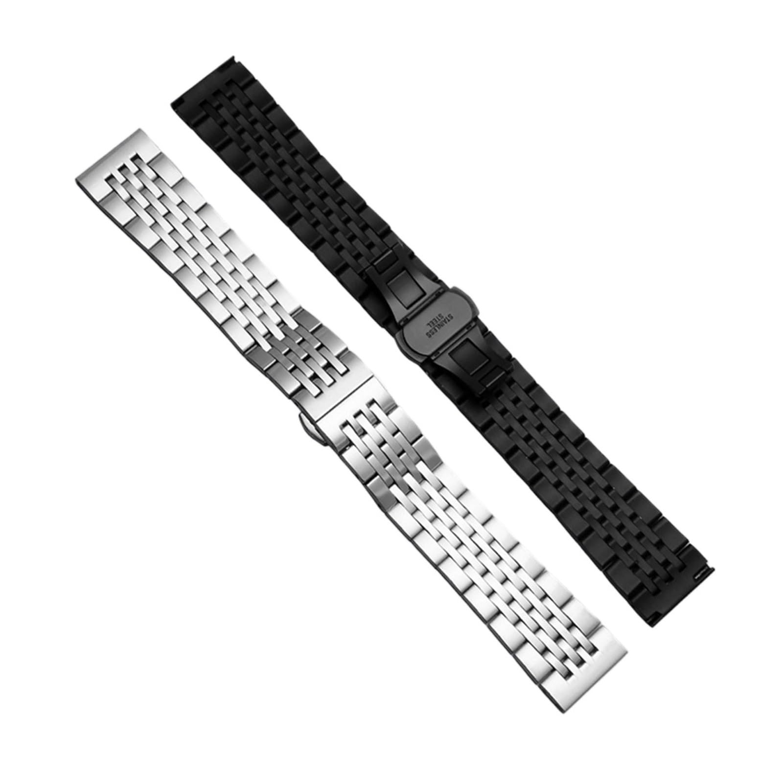 YINGO Guardia cinturino in acciaio inox in metallo 12mm 14mm 16mm 17mm 18mm 19mm 20mm 21mm 22mm 23mm 24mm