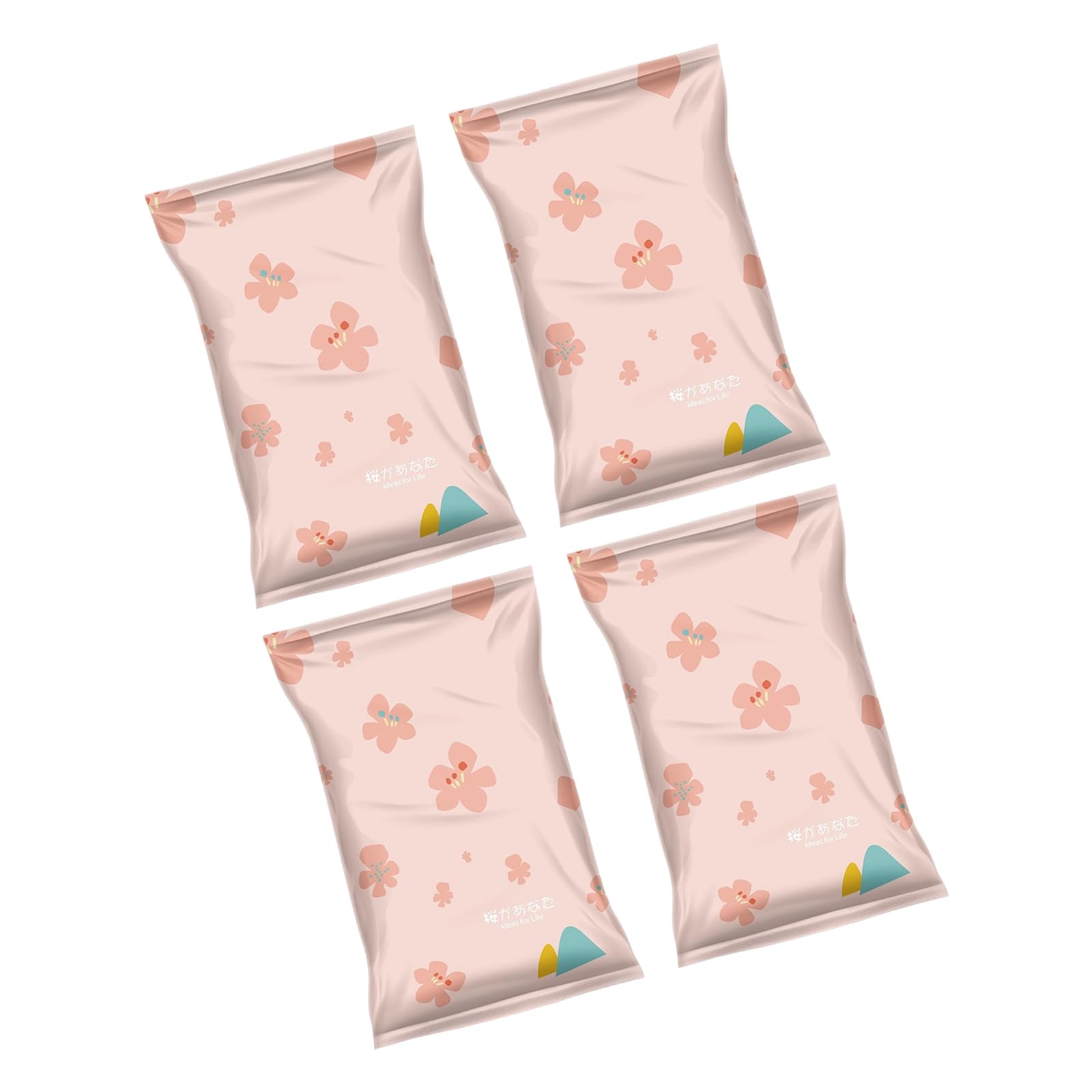 Of 4 Odors Proof Safe Storage Container with Double Layer Protections for Baby Clothes Family Items Cloth Bag Bag