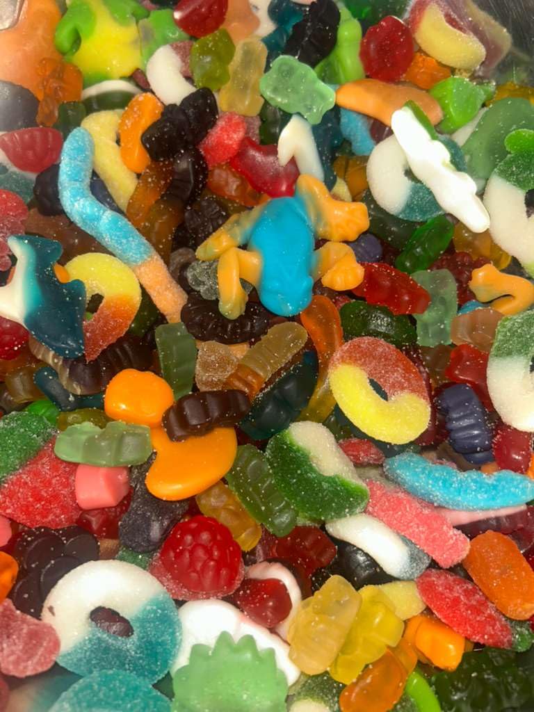 Exotic Gummy Mix – Premium Assorted Candy Variety – Fruity, Sour, & Unique Gummies – Fun Snack Gift for All Ages – Available in 8oz, 1lb, 2lb, 3.25lb & 7lb Jars – Fresh, Soft, and Delicious (7 lb Jar)