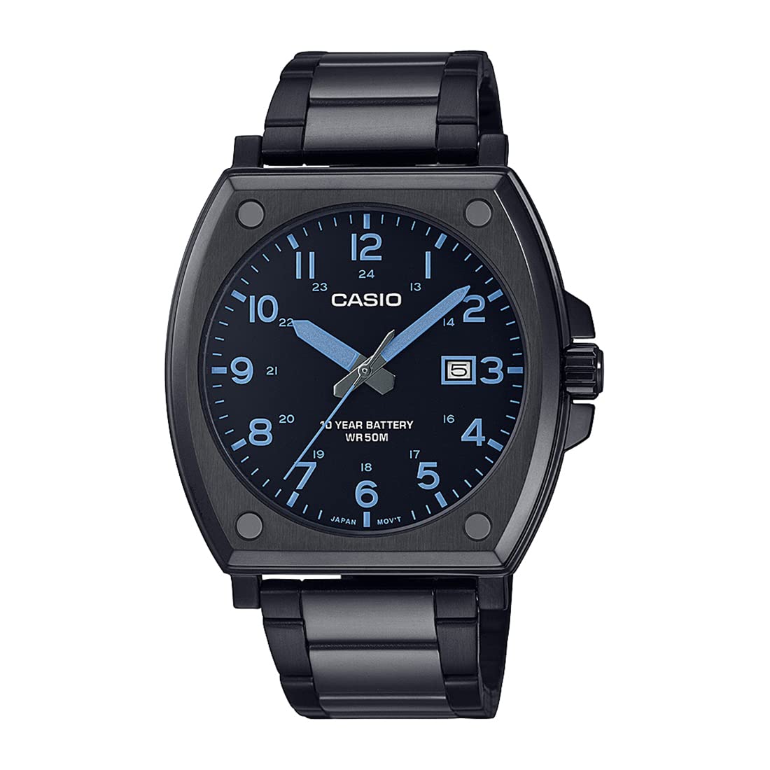 Casio Men Stainless Steel Analog Black Dial Watch-Mtp-E715D-1Avdf, Band Color-Black (B0BRTBST1F) Amazon Price History, Amazon Price Tracker
