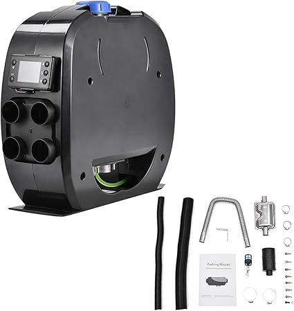 Amazon Bstele Ffヒーター 12v 24v ディーゼル エアヒーター 5kw 低燃費 0 1 0 48l H ディーゼル車用 Lcdスクリーン付き 除雪 除霜 ガラス凍結防止 軽油ヒーター 車用ヒーター エアーディーゼルヒーター 船舶 トラック バン キャンピングカー バスに適用 4穴
