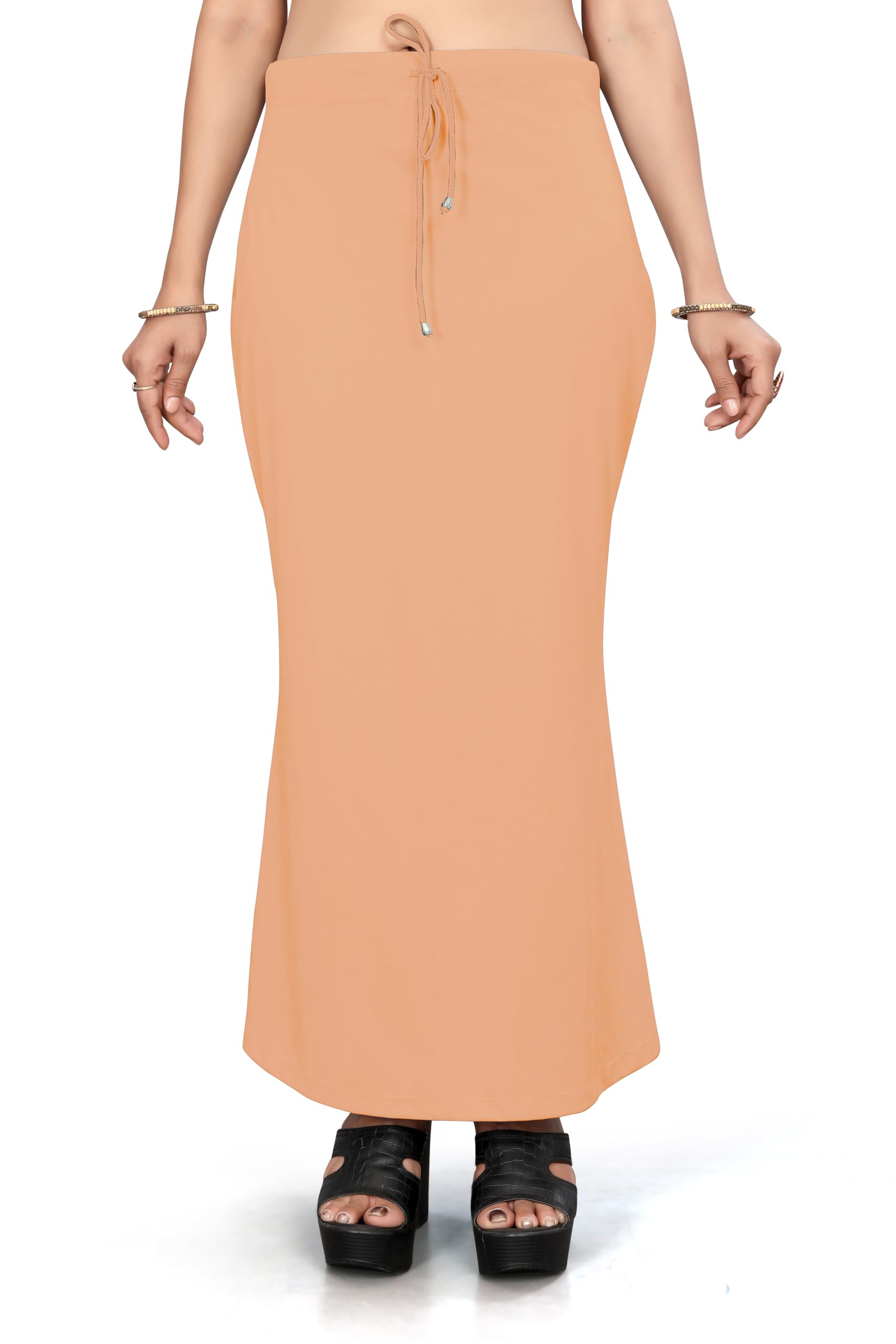 Yashika Present Lycra Saree Shapewear Petticoat for Women||Straight Fit Petticoat Saree Silhouette Shape Wear Dress for Saree|| AZ-YS-OG-SHAPER-P