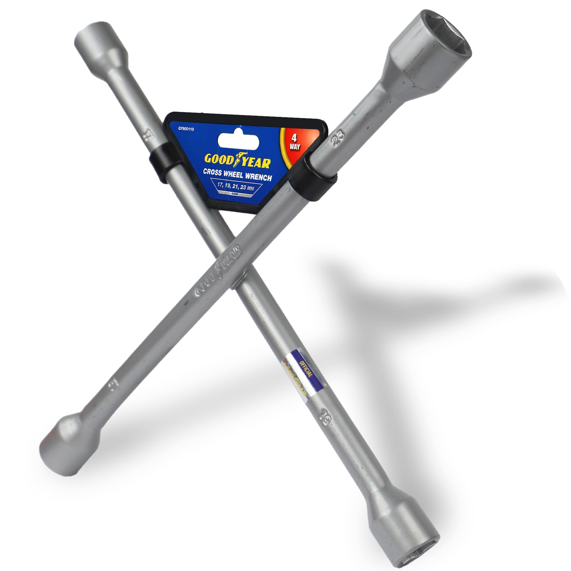 Goodyear Chiave A Croce Fissa Da 17 Mm / 19 Mm / 21 Mm / 13,16 - Foto 5