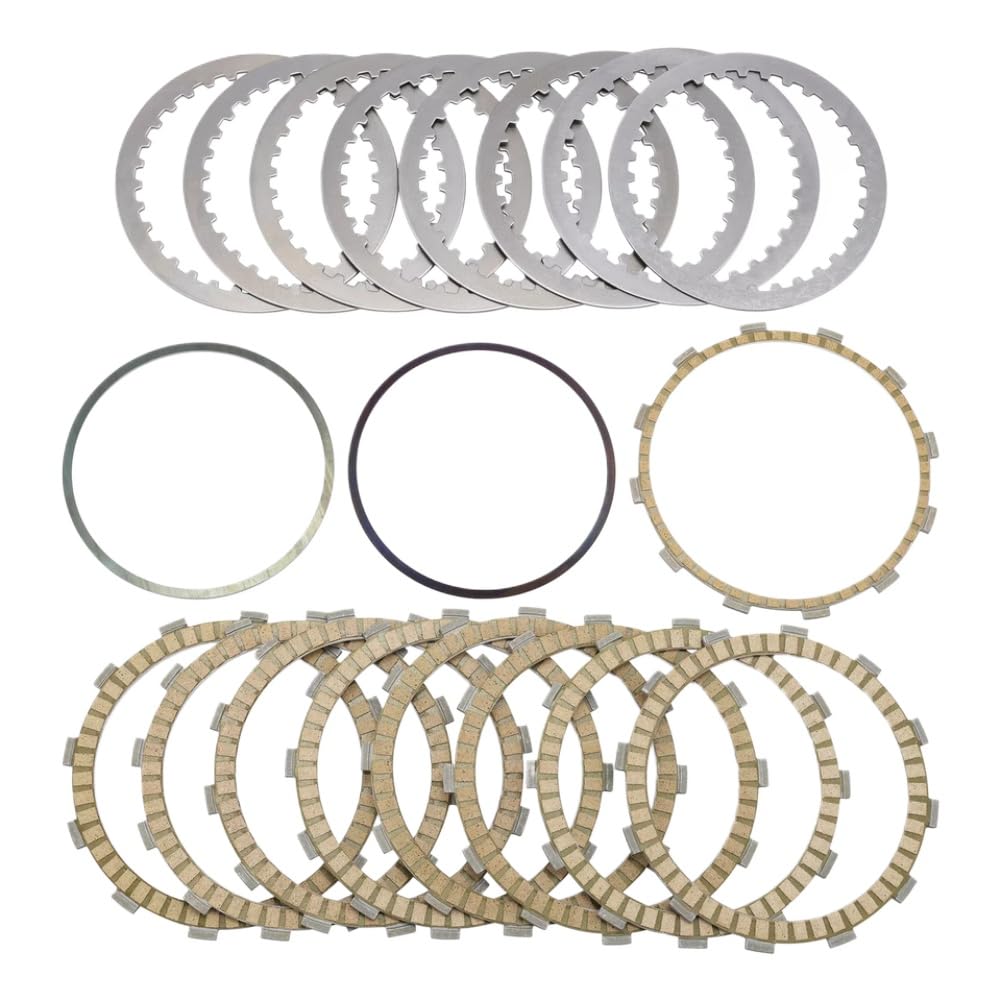 Kit de discos de embrague de transmisión de motocicleta Compatible con Twin Cam Touring Softail 1999 a 2017