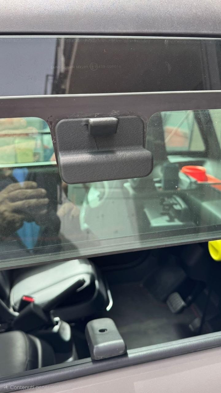 Generico Maniglia Finestrino Stampata in 3D, ASA, Resistente a UV e Calore, compatibile con Citroën Ami, Opel Rocks e Fiat Topolino