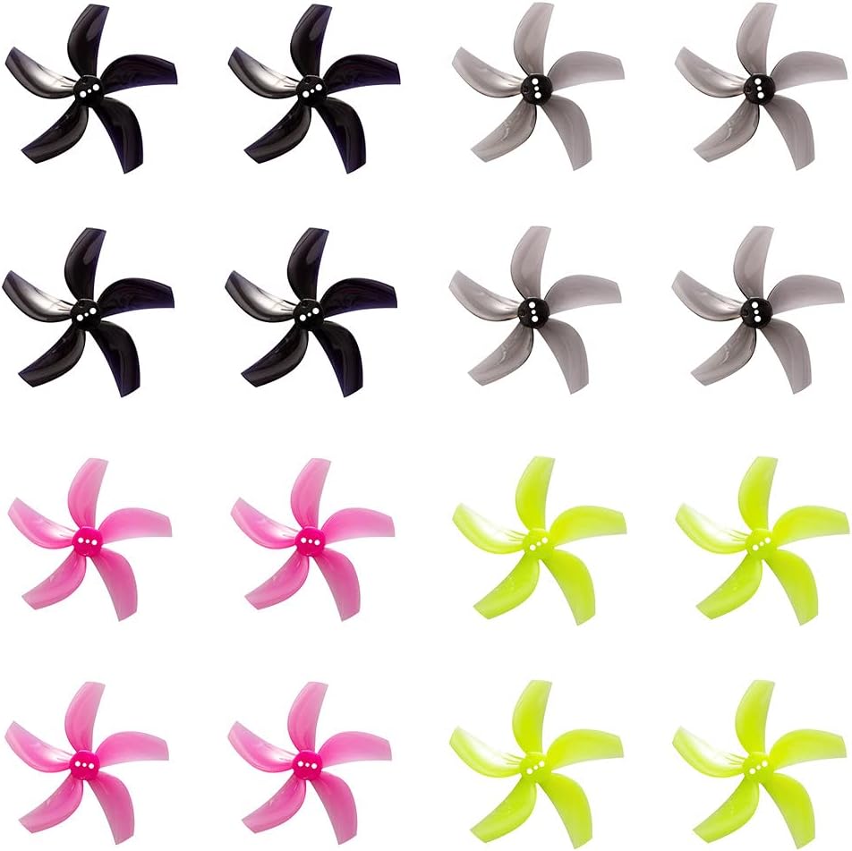 Gemfan D63 Ducted 63mm 5-Blade PC Propeller for RC FPV Racing Freestyle 2.5inch Cinewhoop Ducted Drones 16pcs 8CW 8CCW
