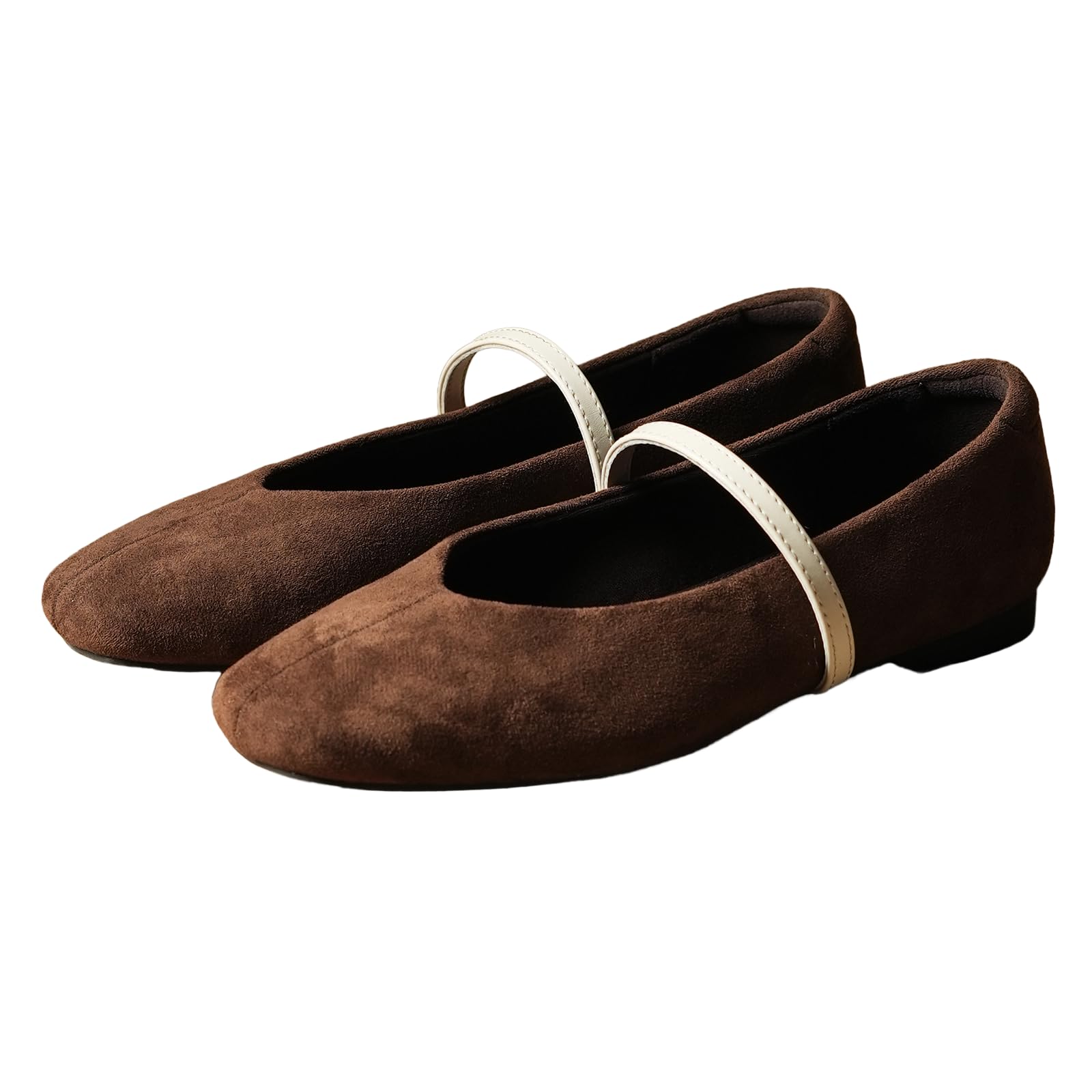 Belle Ballet Flats for Women | Classic Mary Jane Flats with Strap Closure | Comfortable Everyday Casual & Smart Casual Shoes-image-31