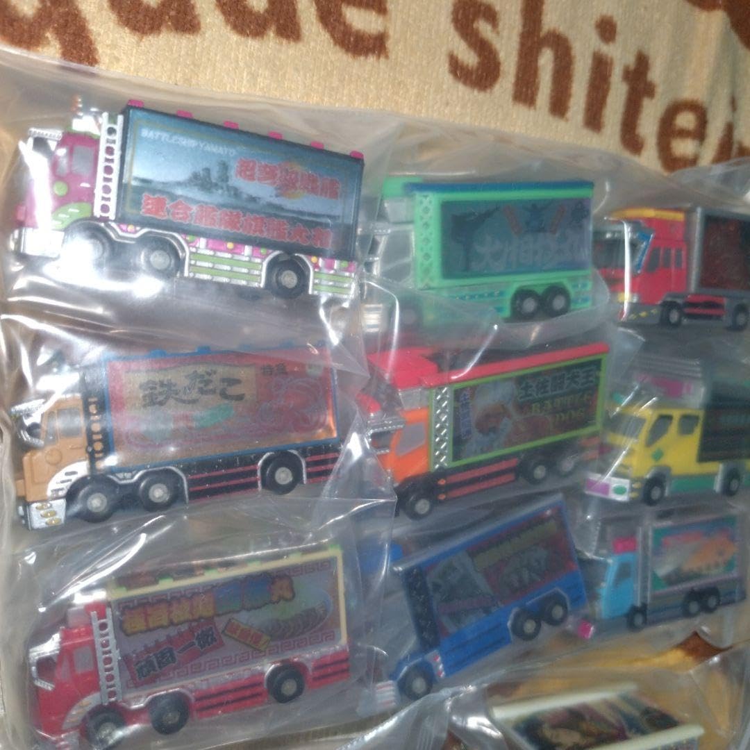 Amazon.co.jp: チョロQ 風 デコトラ ガチャ コーヒーおまけ トラック