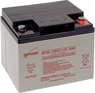 EnerSys Hawker Genesis NP38-12 Batteria al Piombo 12V 38Ah Piombo-AGM (L x A x P) 197 x 172 x 165 mm Vite M6 Esente da
