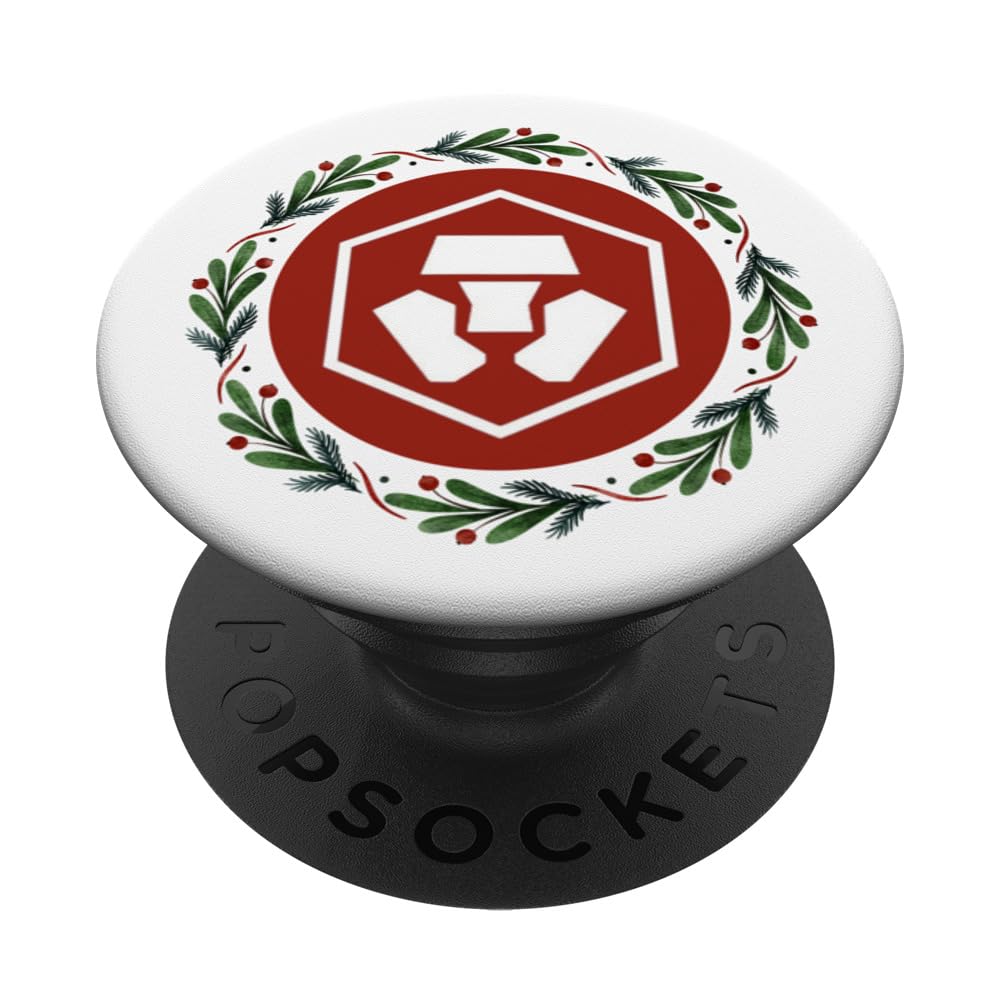 Amazon.com: Crypto Coin Christmas CRONOS Wreath CRO Design PopSockets  Standard PopGrip : Cell Phones & Accessories