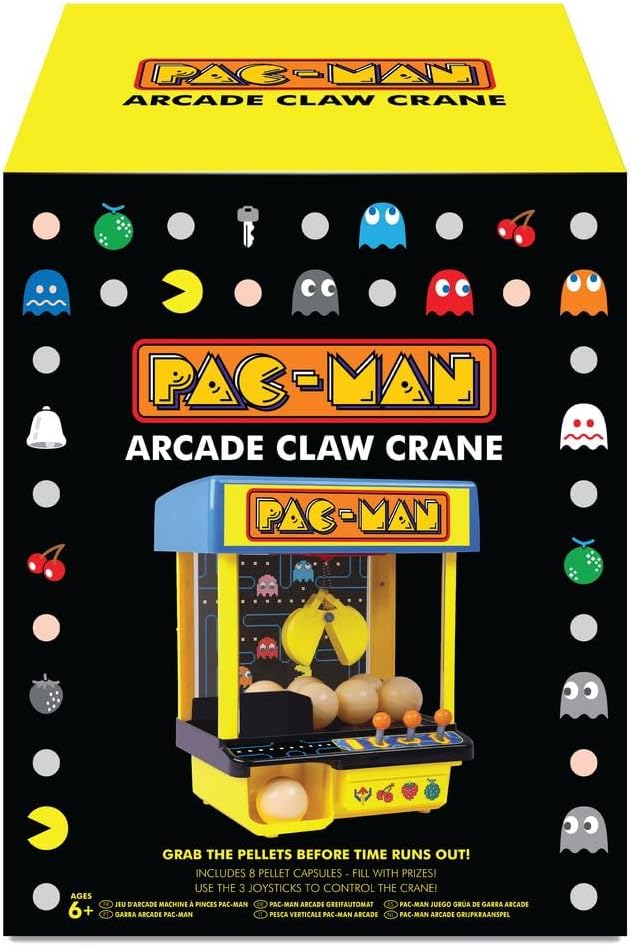 Ambassador Pac-Man Arcade Claw Crane