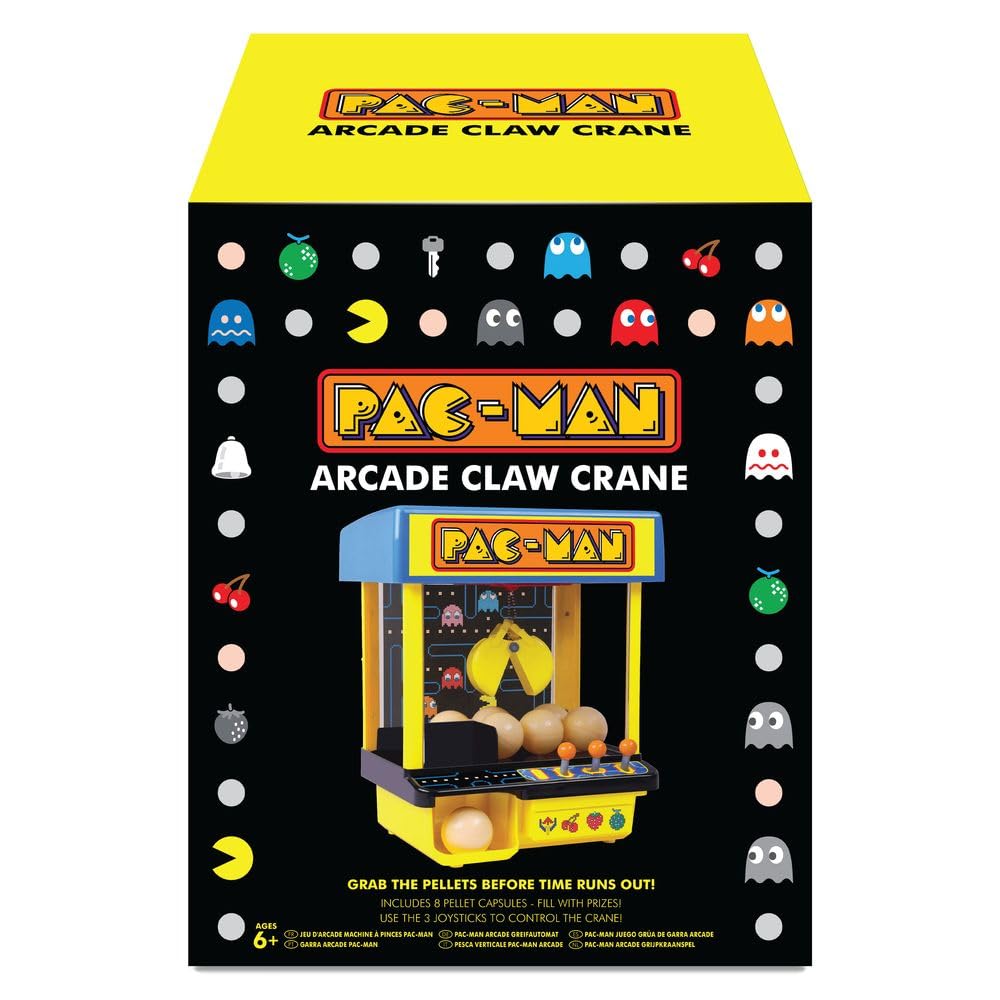 Ambassador Pac-Man Arcade Claw Crane