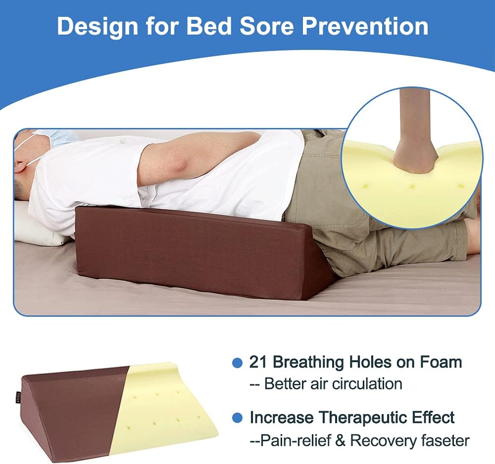 slanted pillows wedge