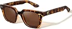 Polarized Sunglasses, Palace Museum Dragon Totem Square Acetate Sunglasses for Men Women, UV400 Protection P1351