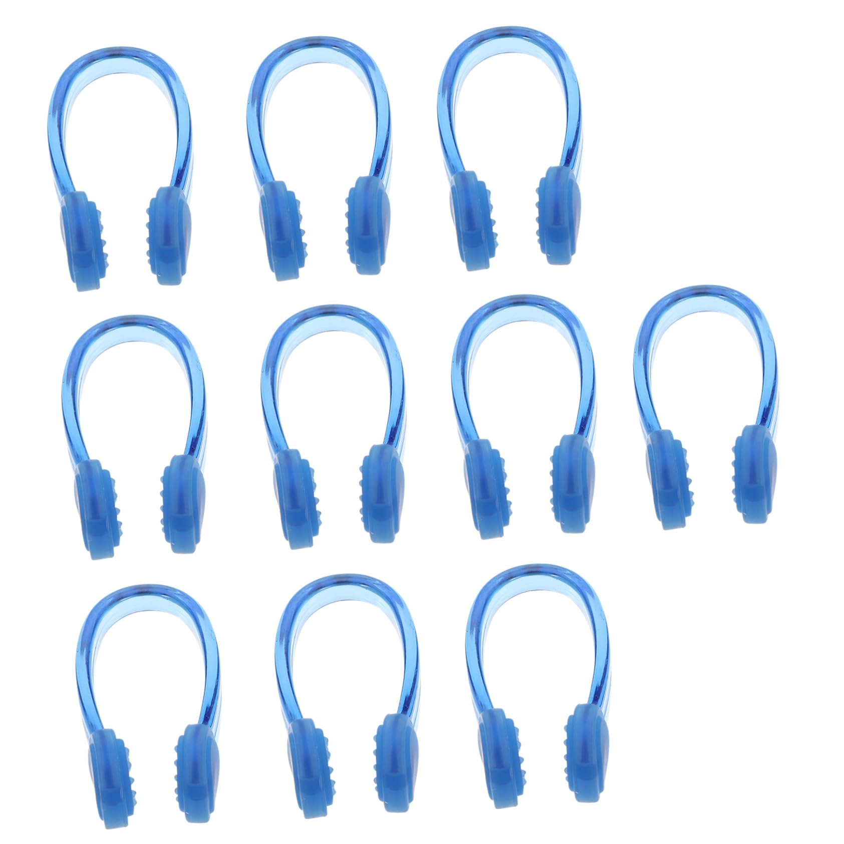30 STK Nasenklammer Schwimmzubehör für Kinder Pincher praktischer Nasenclip Swimming Nose Clip Schwimmnasenclip strapazierfähiger Nasenclip Schwimmender Nasenclip Kieselgel Blue