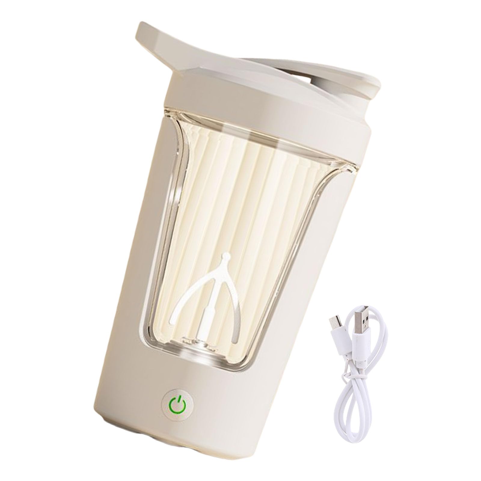 HGENAHGTF Automatic Stirring Mug Coffee Milk Cup 450ml Mixing Cup Automatic Coffee Blenders for Travel Home Sports Leakproof Drink