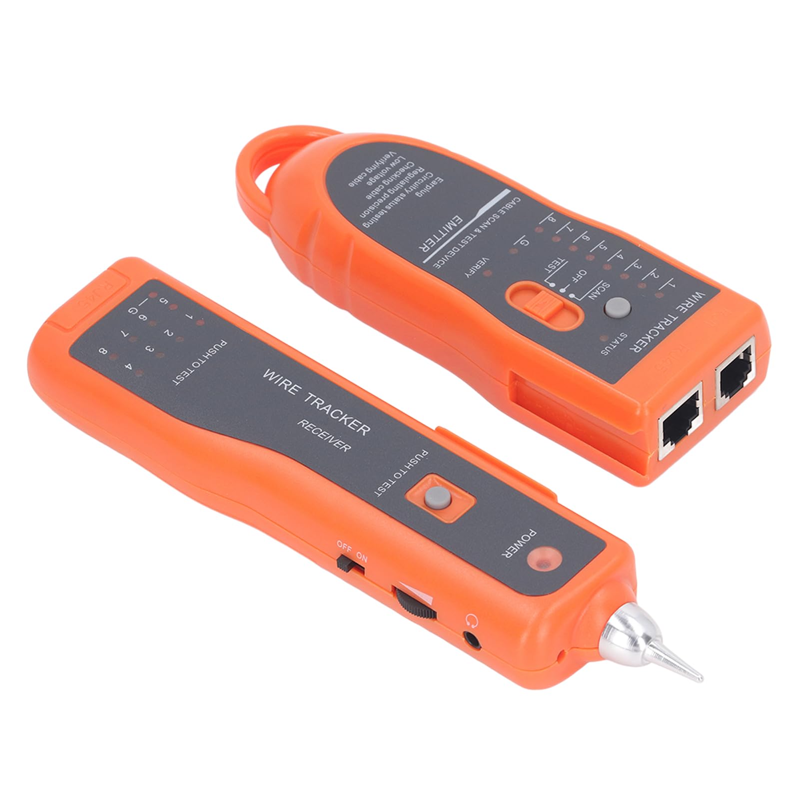 Lokalizator kablowy Detektor sieciowy Tester kabla Tester Multi -Communication do śledzenia linii telefonicznych Kable LAN Systemy elektryczne