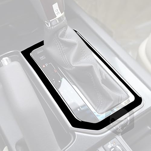 Miniatura 3 de Car Center Conosle - Cubierta para panel de cambio de marchas, calcomanía de control compatible con Toyota Land Cruiser Prado 2010 2011 2012 2013