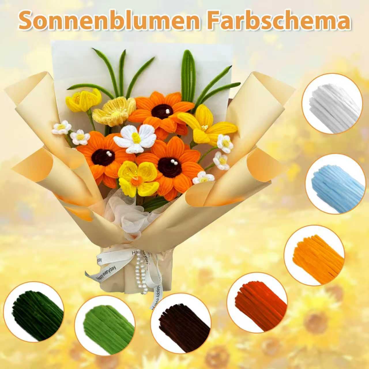 LIBAXIN Set di 800 pulitori per pipa per il fai da te, 13 colori, set per il fai da te per la mamma, il compleanno, le feste