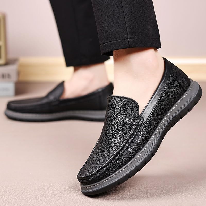 Men's Loafers Casual Slip On Shoes Soft Loafers Men Lightweight Driving Boat Shoe Casual Oxford Shoe Work Flats Sneakers Water Resistant