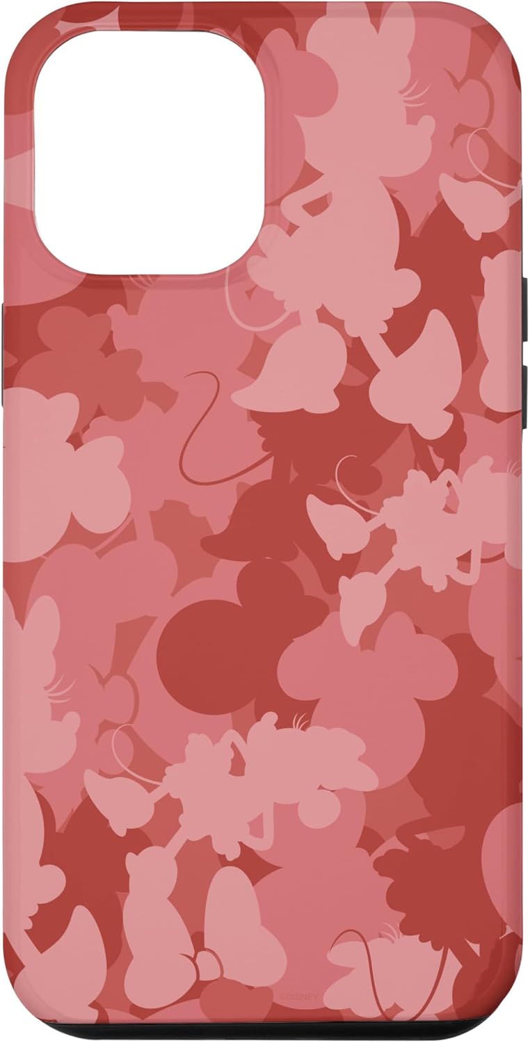iPhone 14 Pro Max Disney Minnie Camo Pink Case