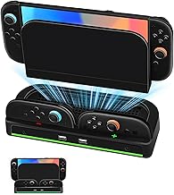 Cooling Fan for Switch 2 [2nd Generation - Cooling & Joy Con2 Chargeable] Tomistan Switch 2 Cooling Switch 2 Charging Stand for Joicon High Power Heat Dissipation Switch 2 Cooling Sensing Fan Quiet