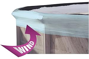 Gladon Winter Cover Seal Rail Caps Above Ground Pool