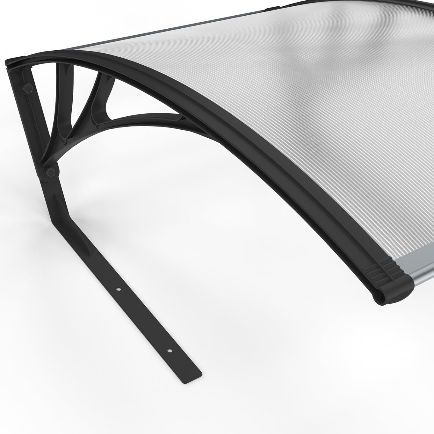 IDMarket - Toit de Protection UV en Polycarbonate pour Robot Tondeuse Gris Anthracite