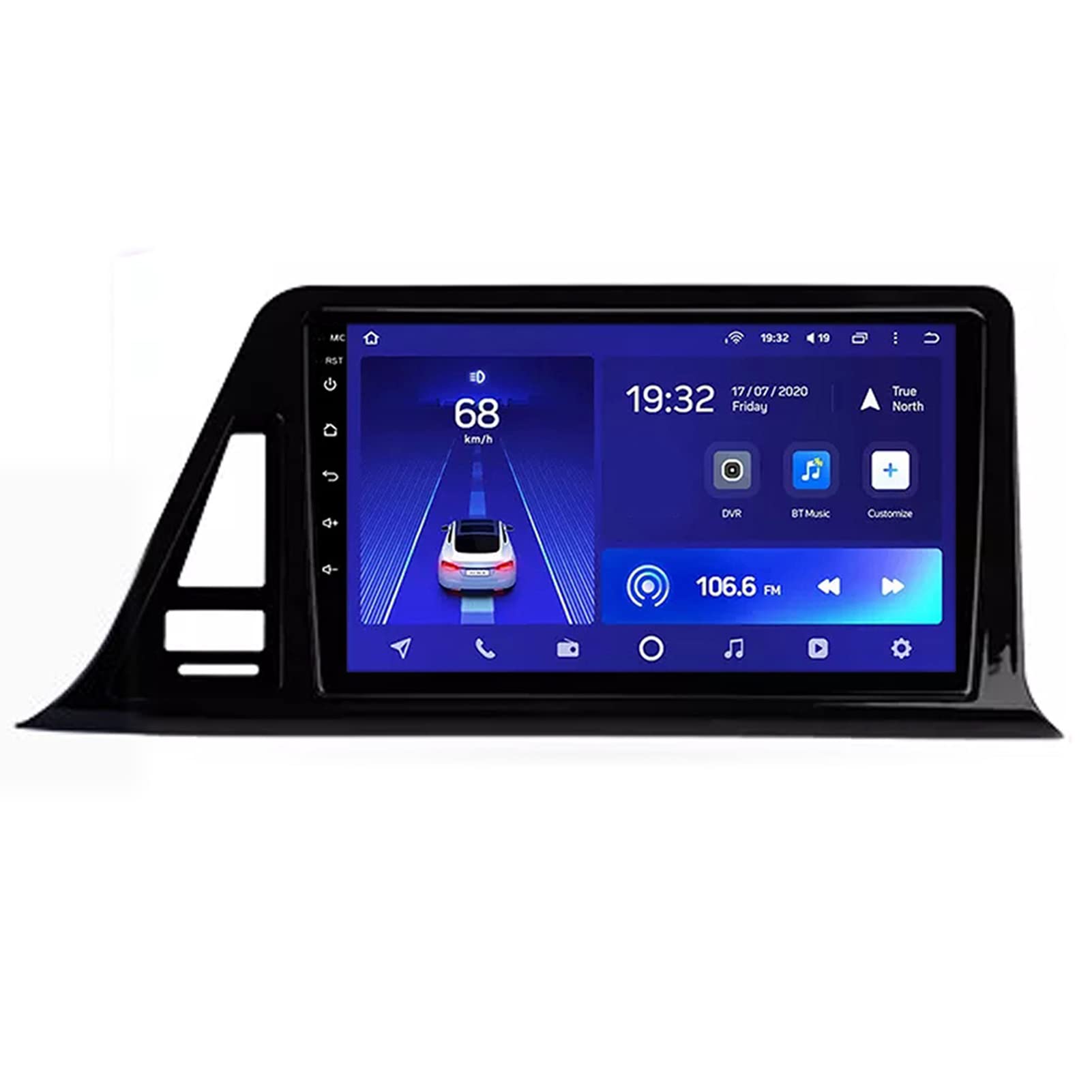 Amazon.co.jp: トヨタC-HR CHR 2016-2020 Android 10.0カーステレオ 