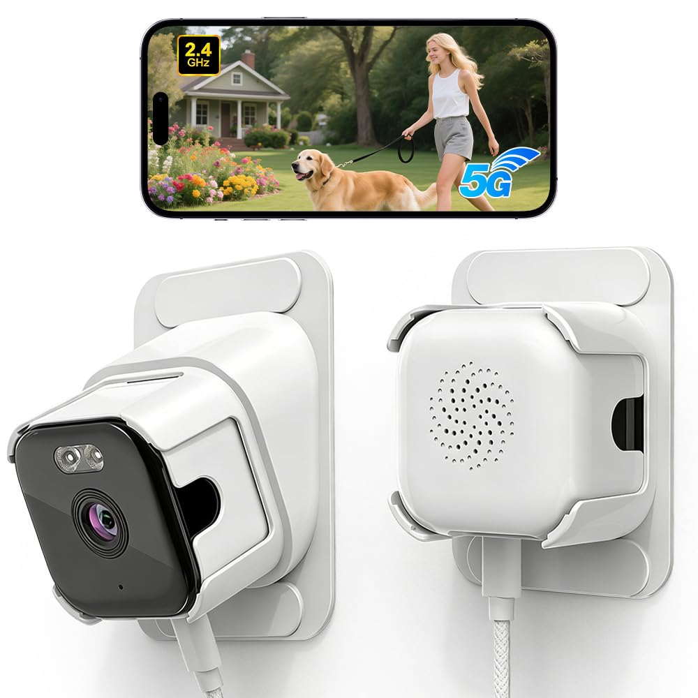Wxeadu Window Camera 3MP 2K, Indoor/Outdoor Safeview Window Camera, 2.4GHz & 5GHz WiFi Window Security Camera with ChroMax AI Color Night Vision, Person & Motion Detection,24/7 Recording