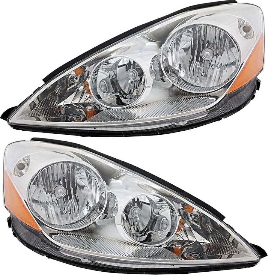 Amazon.com: For Toyota Sienna Headlights Lamps Set 2006 2007