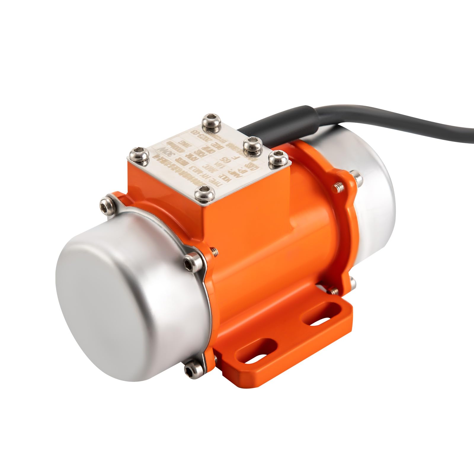 4000RPM 30W 3 Phase Vibrator Vibrationsmotor Asynchroner, Einstellbare Asynchroner Rüttelmotor Vibrations motor mit Regler, Mehrzweck Unwuchtmotor Rüttler Vibrationsmotor Asynchronous IP65 (24V)
