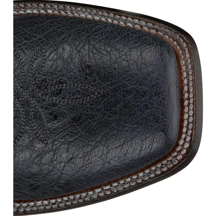 Justin Alco 11" Smooth Ostrich Boots for Men - Exotic Western Style, Durable Leather, Comfortable Fit, Classic Design4