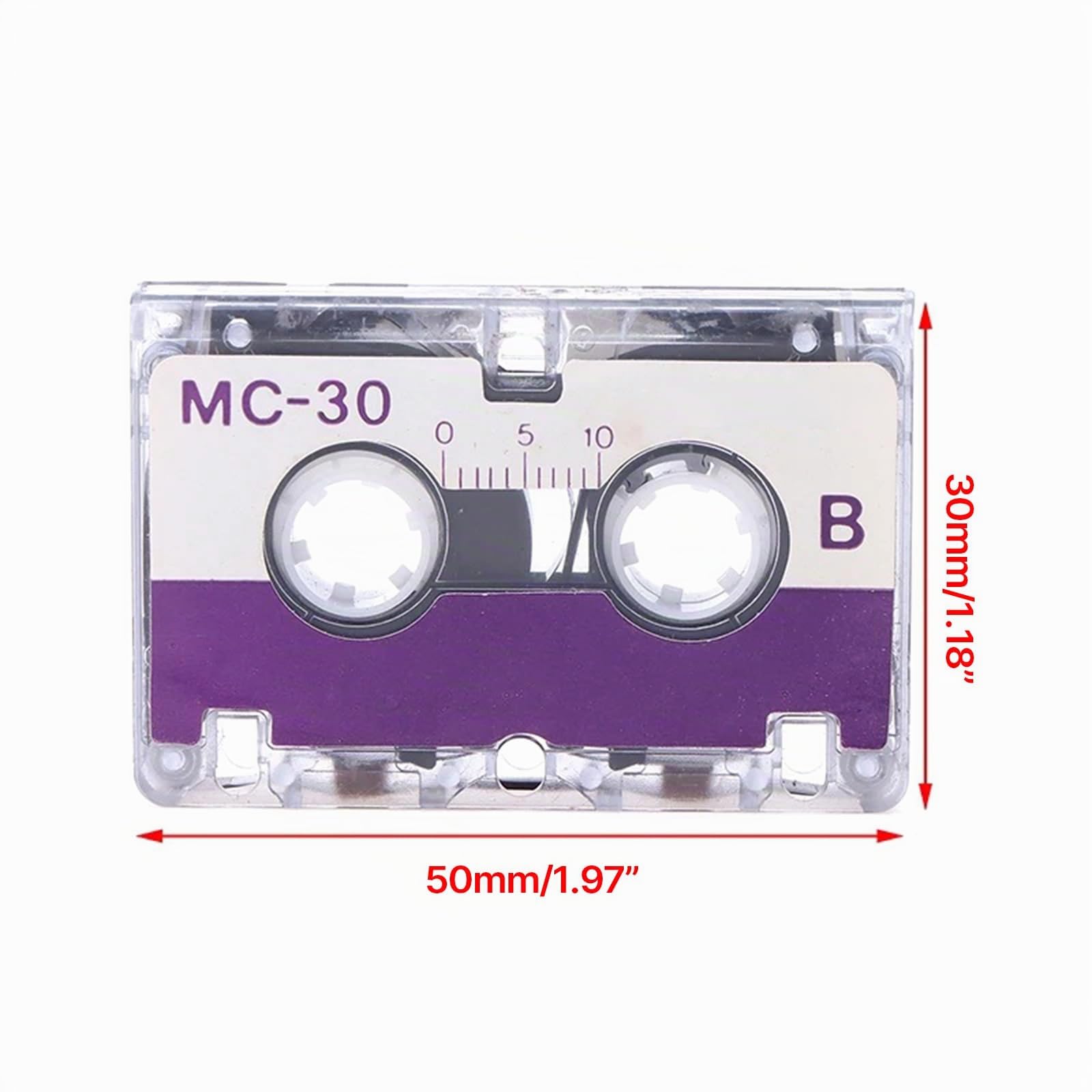 10 Cassette Audio Vergini Da 60 Minuti – Nastri Bianchi Per Registrare Musica, Lezioni E Ricordi
