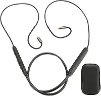 Cabo Adaptador Bluetooth Mmcx, Cabo de Fone de Ouvido Bluetooth 5.0 Cabo Adaptador Mmcx Cabo de Fone de Ouvido Mmcx Cabo Conector Mmcx Com Controlador de Microfone para Fones de