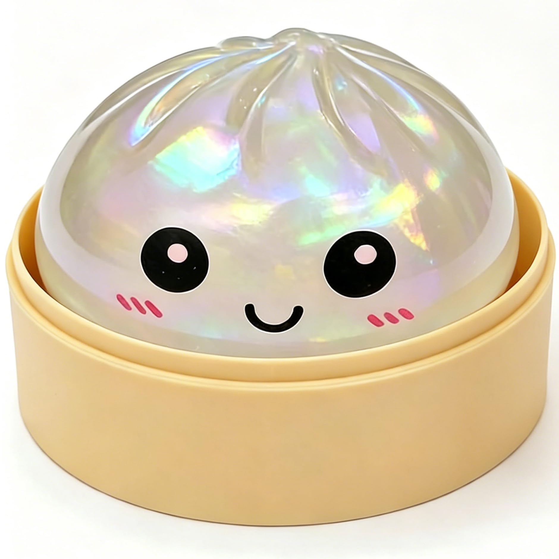 Giant Dumpling Squishys - Colorful Dumpling Stress Fidget, Squishys Dumplings Toy Giant Mystery, Cute Soft Glitter Calming For Relaxation Home Office (D) — image 1