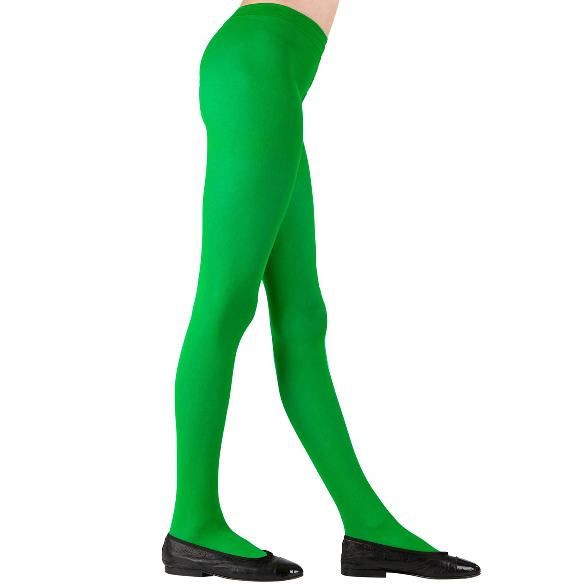 W WIDMANN MILANO Party Fashion - Girls' Tights for Masquerade Parties, Ballerina, Cosplay, Clown, Circus, Butterfly, Carnival, Halloween, Theme Parties, 40 DEN