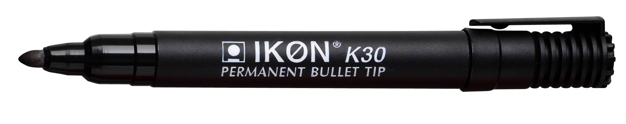 Hainenko Value Bullet Tip Permanent Marker - Black
