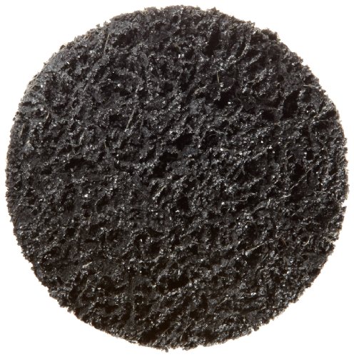 Norton Bear-Tex Rapid Strip Nonwoven Abrasive Disc, Silicon Carbide, Fiber Backing, Speed-Lok TR Quick-Change, 3