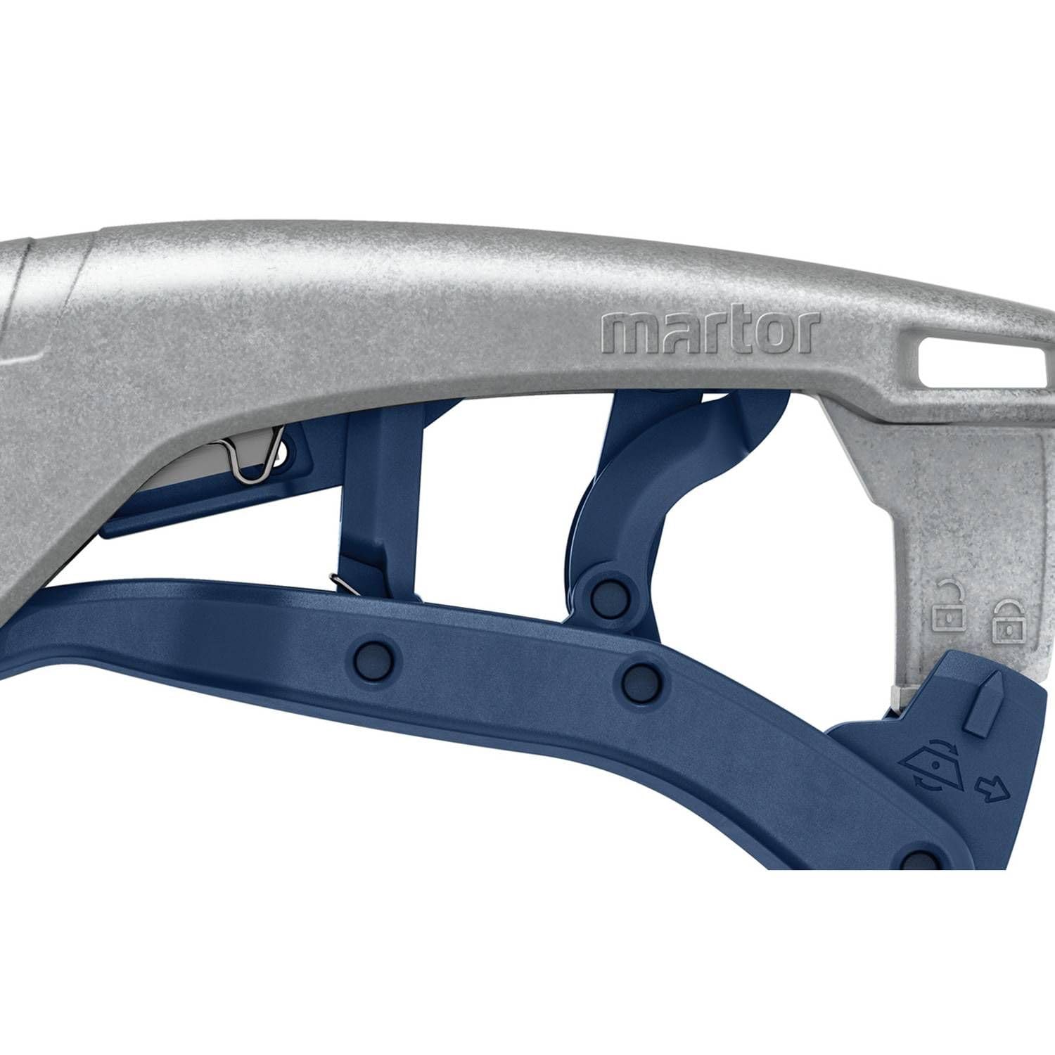 MARTOR SECUNORM 610 XDR Cutter de Sécurité, Ouvre-Sac, Lame Trapézoïdale