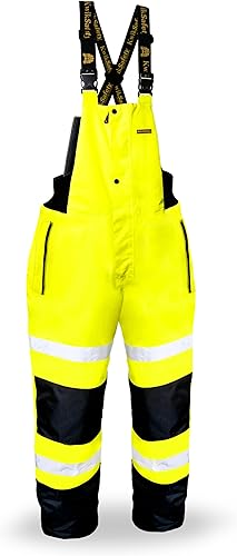 KwikSafety - Charlotte, NC - RIVER OTTER - Baberos de lluvia de alta visibilidad tipo R, clase E ANSI OSHA obedientes