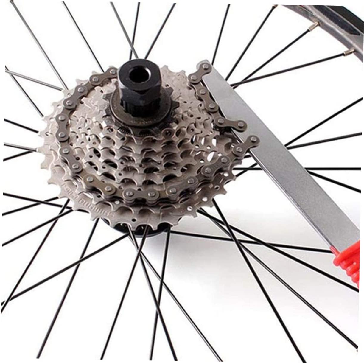in-one Bicycle Repair Tool Kit Includes Crank Extractor Freewheel Remover Bottom Bracket Remover and More for Easy Maintenance