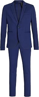 JACK & JONES Boy Einreihiger Blazer und Hose JJEJAXON Anzug Junior